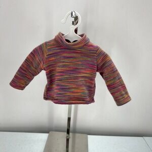 American Girl Doll Julie Meet Multi Space Dye Mock Neck Knit Top 9420 F07